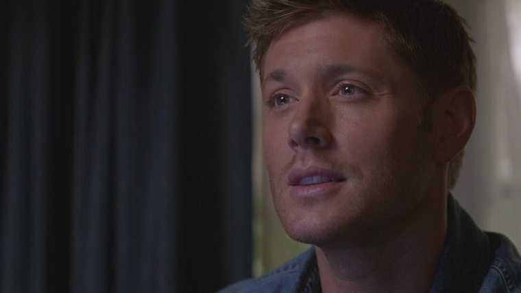 Dean staring at Sam who's talking about university
